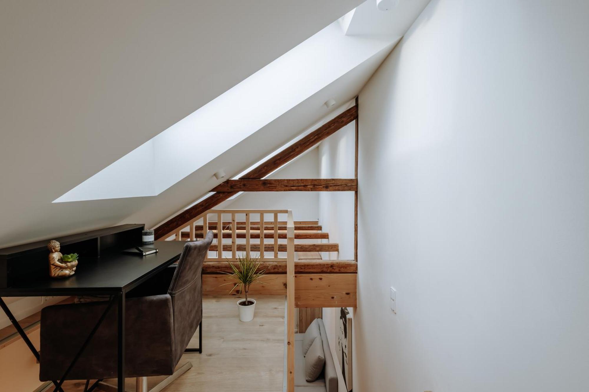 Апартаменты Modern Elegance Lofts - Wohnen Auf Zwei Ebenen Пассау