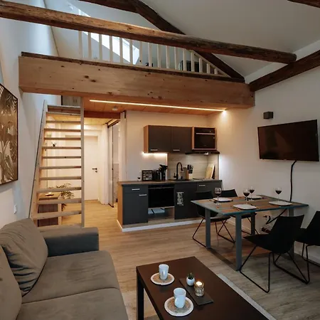 Modern Elegance Lofts - Wohnen Auf Zwei Ebenen Lejlighed Passau Eksteriør billede