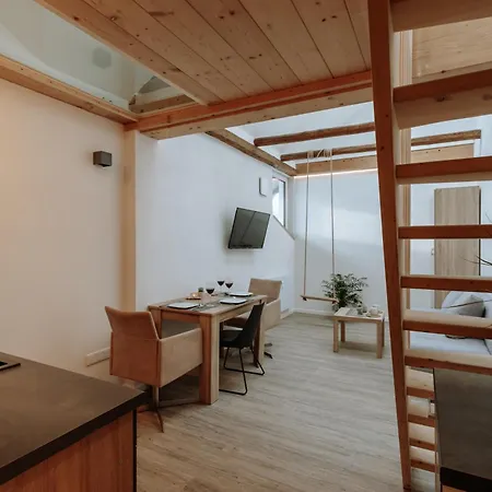 Modern Elegance Lofts - Wohnen Auf Zwei Ebenen Lejlighed Passau Værelse billede