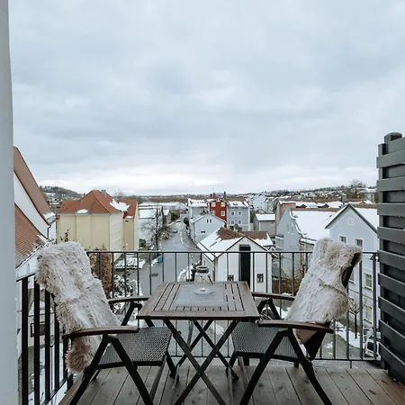 Modern Elegance Lofts - Wohnen Auf Zwei Ebenen Lejlighed Passau Eksteriør billede