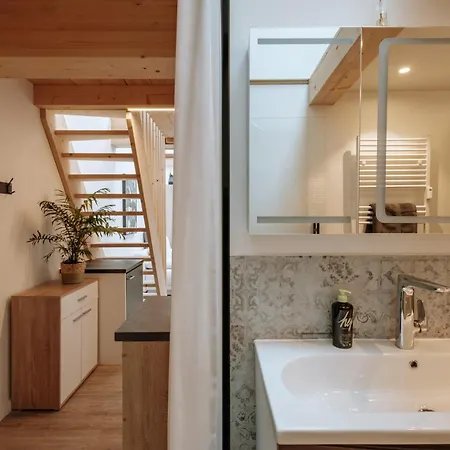 Modern Elegance Lofts - Wohnen Auf Zwei Ebenen Lejlighed Passau Værelse billede