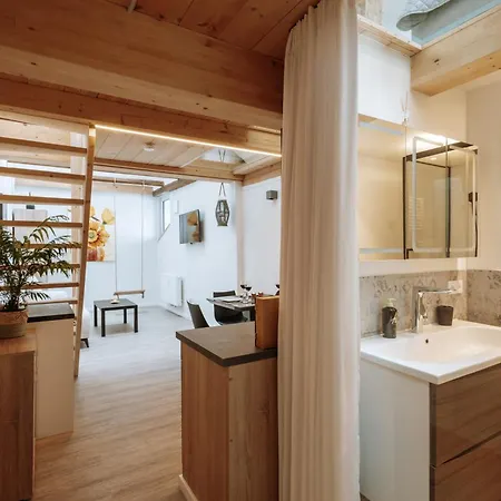 Modern Elegance Lofts - Wohnen Auf Zwei Ebenen Lejlighed Passau Værelse billede